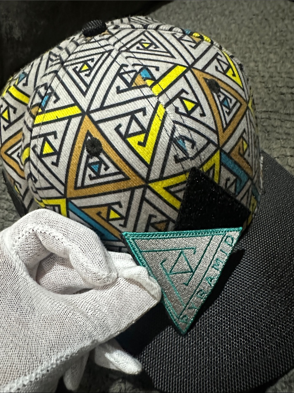 Pyramid Patches Rare Streetwear hat Men Hat RARE